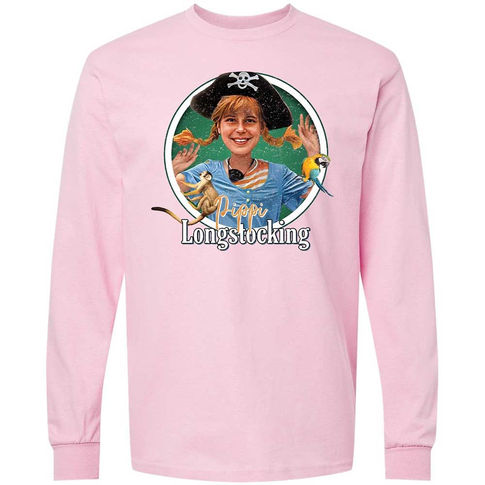Long Sleeve T-Shirt - QUQ1PT24 - Light Pink - 16