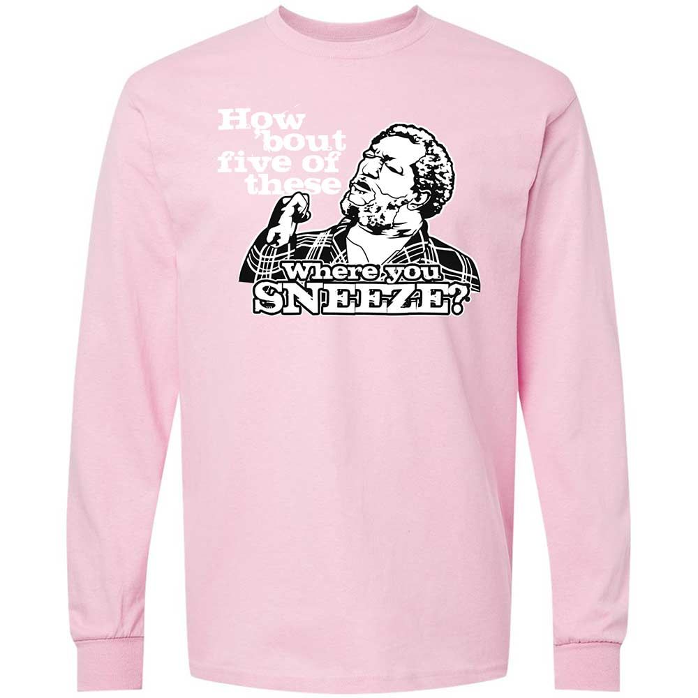 Long Sleeve T-Shirt - FU19B1DL - Light Pink - 16