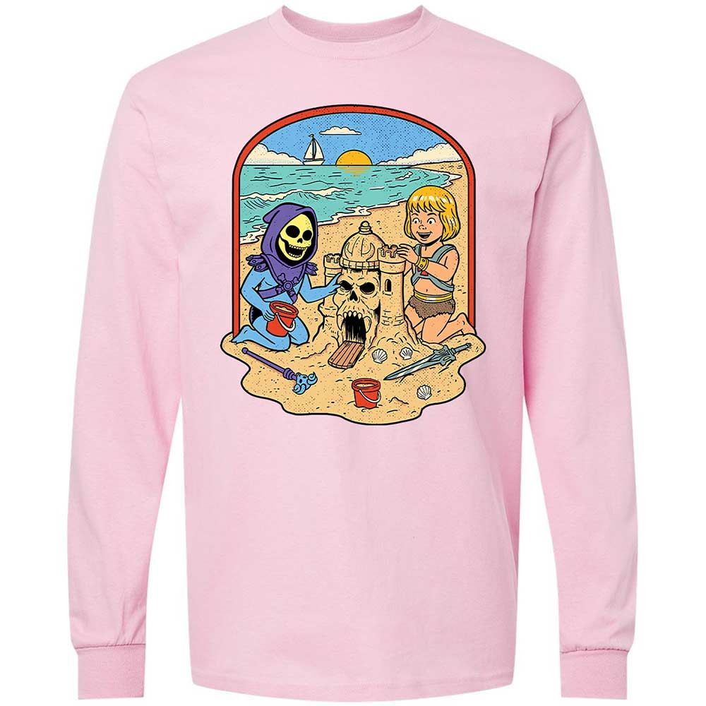 Long Sleeve T-Shirt - V6DV82KF - Light Pink - 16