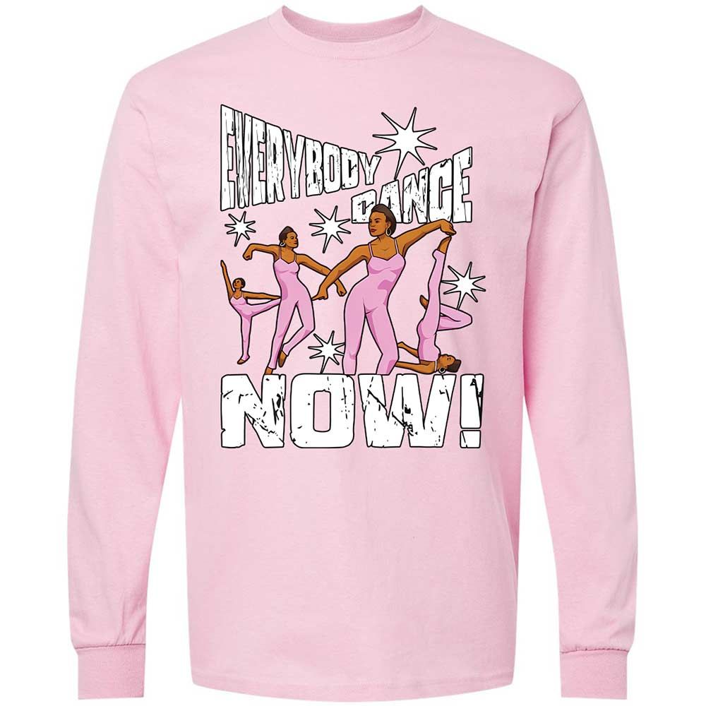 Long Sleeve T-Shirt - BKH5UZSN - Light Pink - 16