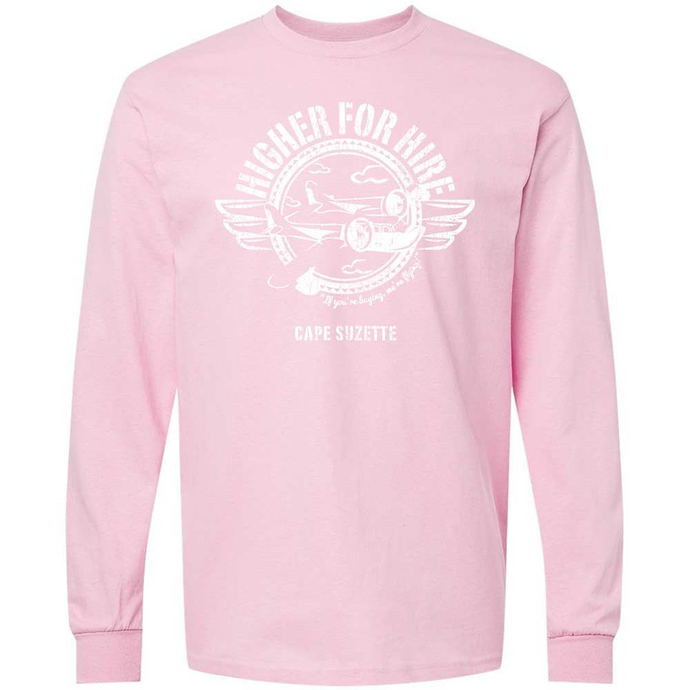 Higher for Hire - Light Pink - 16