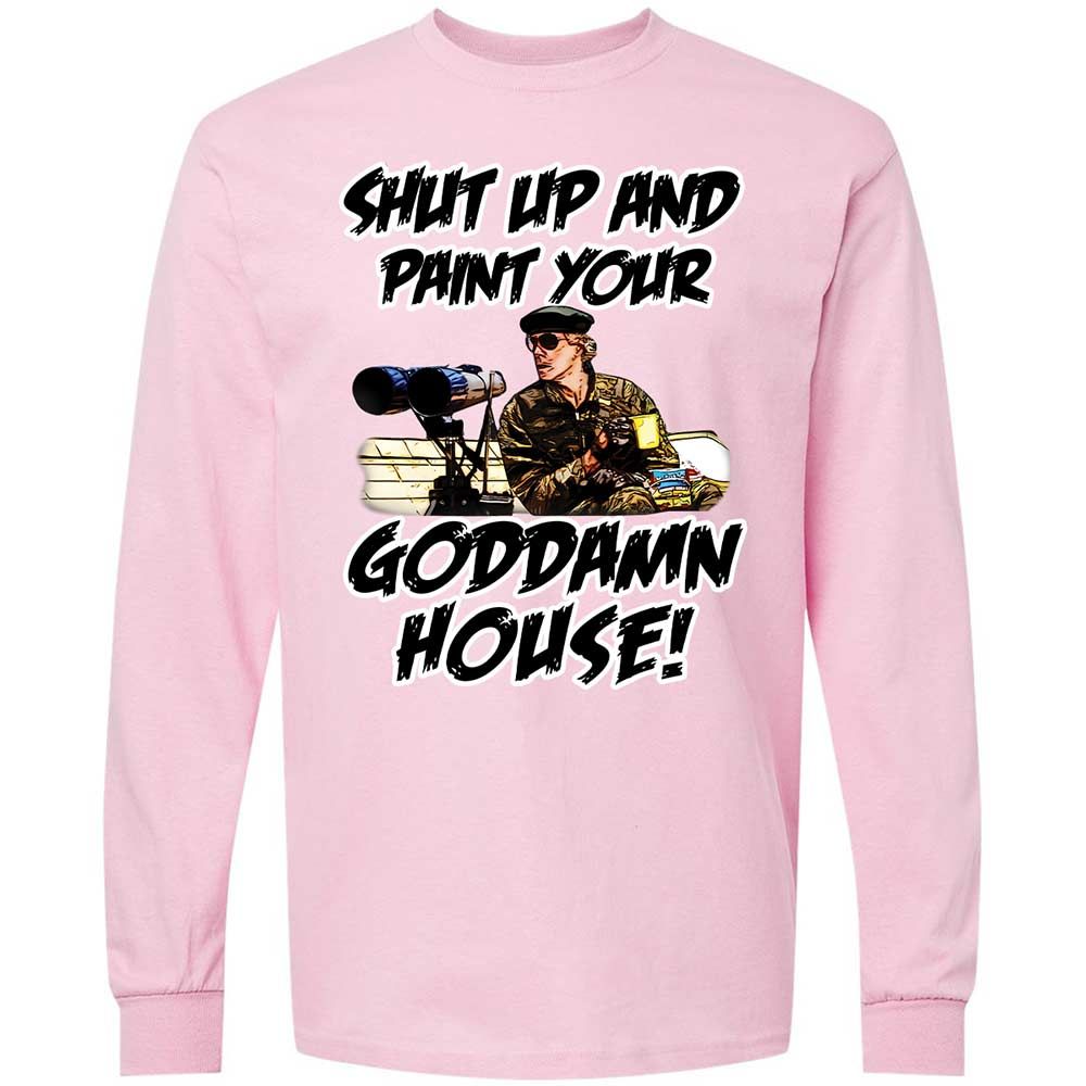 Long Sleeve T-Shirt - F5JVTDJ8 - Light Pink - 16