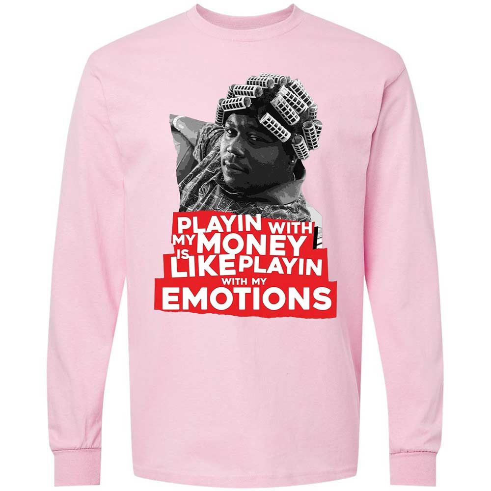 Long Sleeve T-Shirt - KHZG4EAD - Light Pink - 16