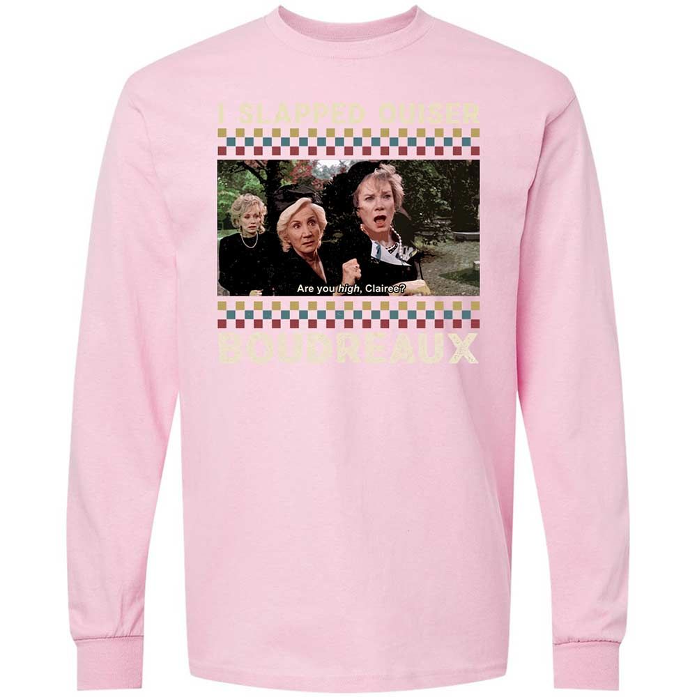 Long Sleeve T-Shirt - QGPGYD3D - Light Pink - 16