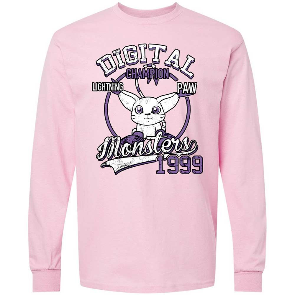 Long Sleeve T-Shirt - 92VNUVRN - Light Pink - 16