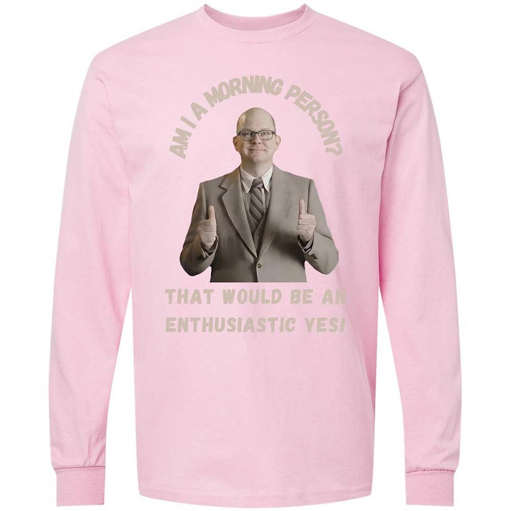 Long Sleeve T-Shirt - UDS66WZZ - Light Pink - 16