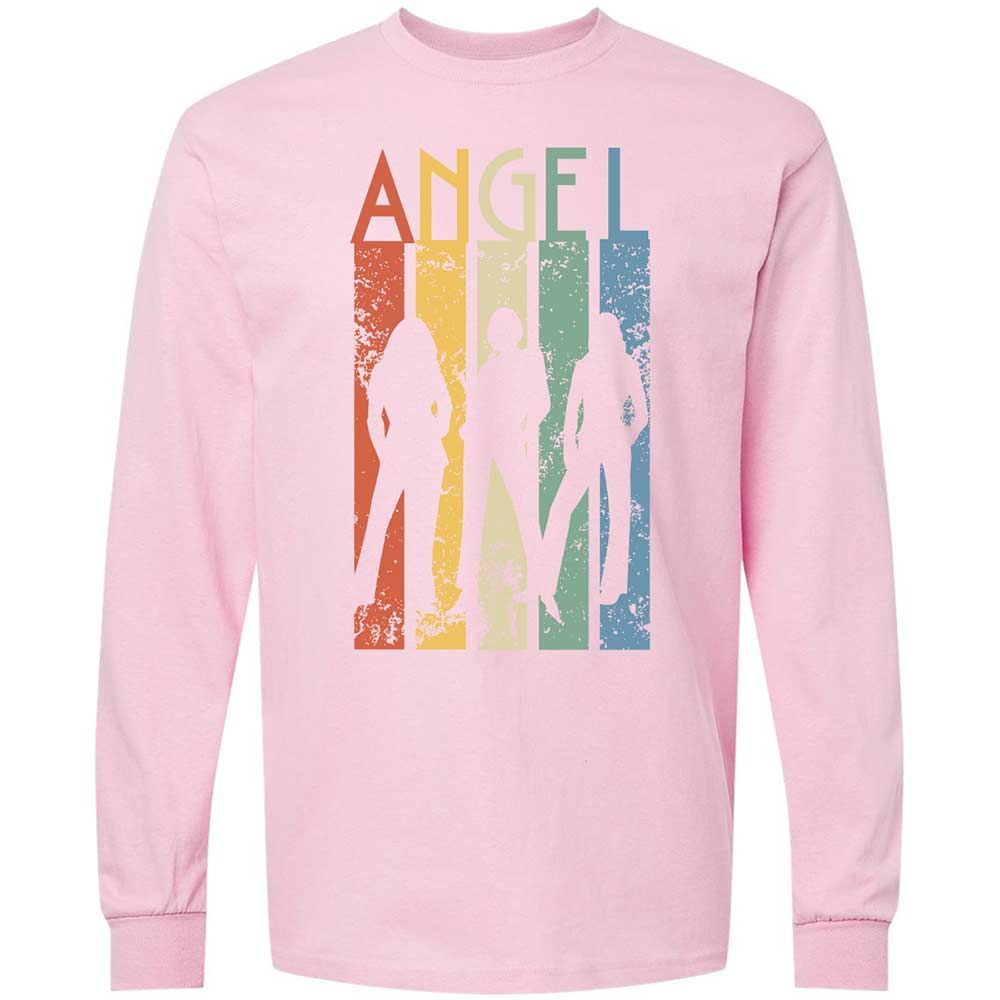 Long Sleeve T-Shirt - WJ6KZSRD - Light Pink - 16