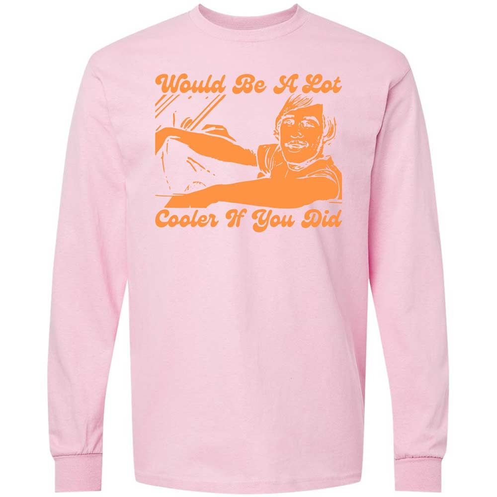 Long Sleeve T-Shirt - TLS1JTBV - Light Pink - 16