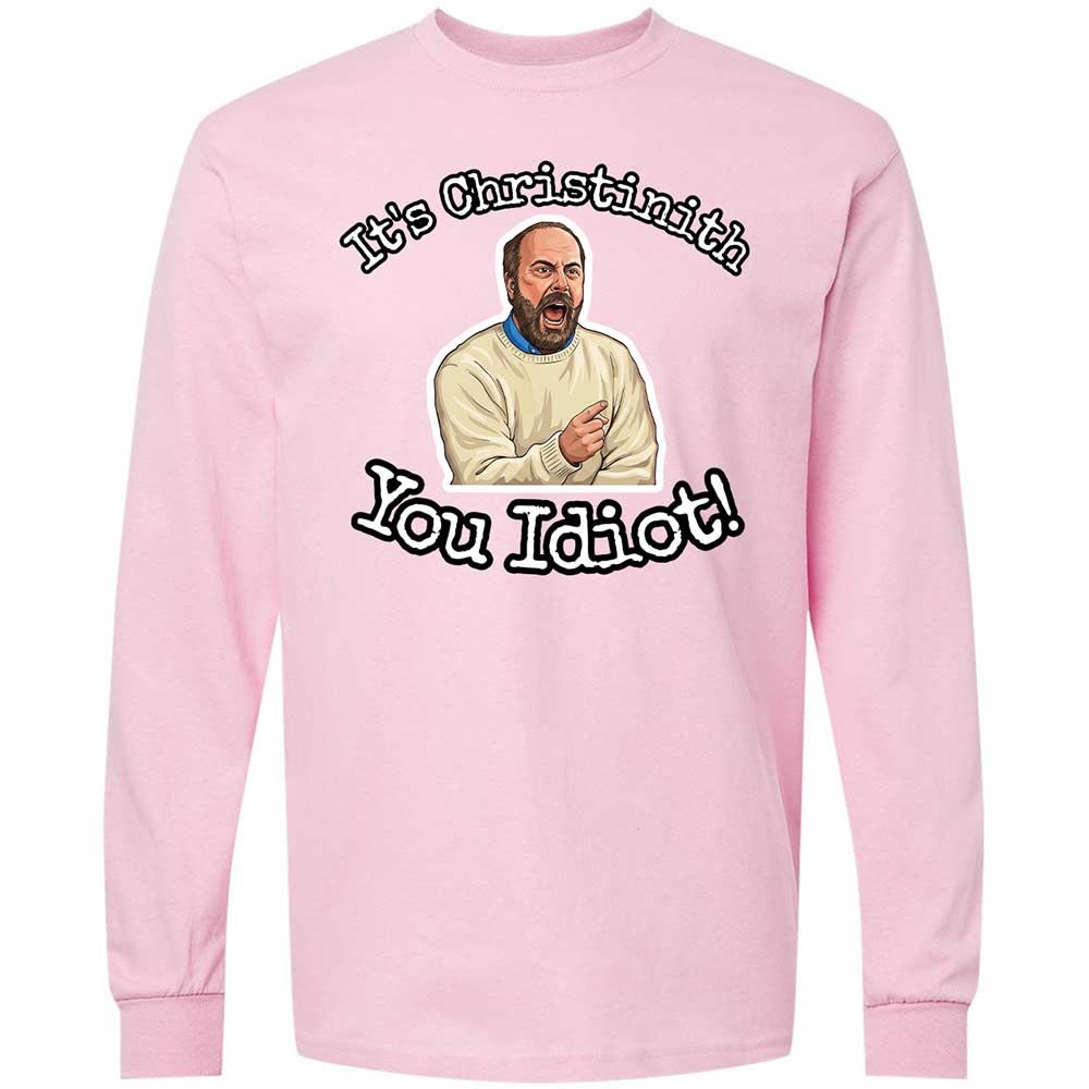 Long Sleeve T-Shirt - ZKHXQHDY - Light Pink - 16