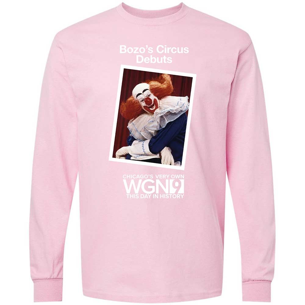 Chicago's Favorite Clown - Light Pink - 16