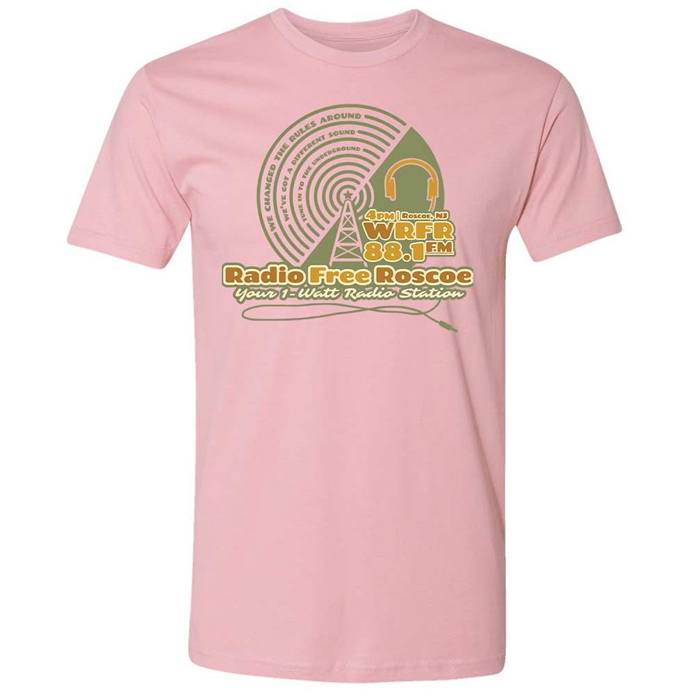 Radio Free Roscoe - Light Pink - 16