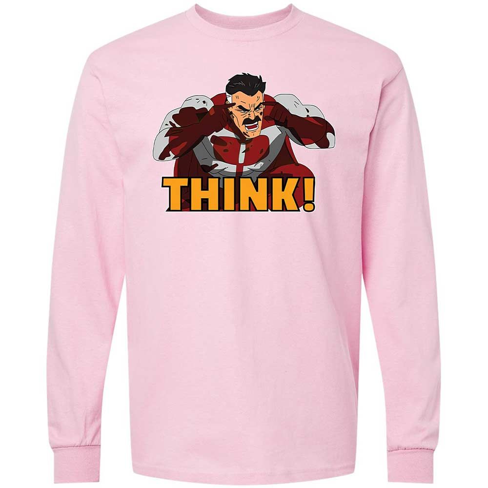 Long Sleeve T-Shirt - LC6DDVZ9 - Light Pink - 16