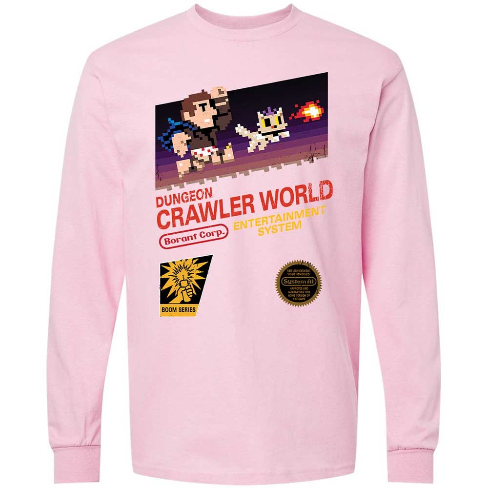 Long Sleeve T-Shirt - LTRKDG7Y - Light Pink - 16