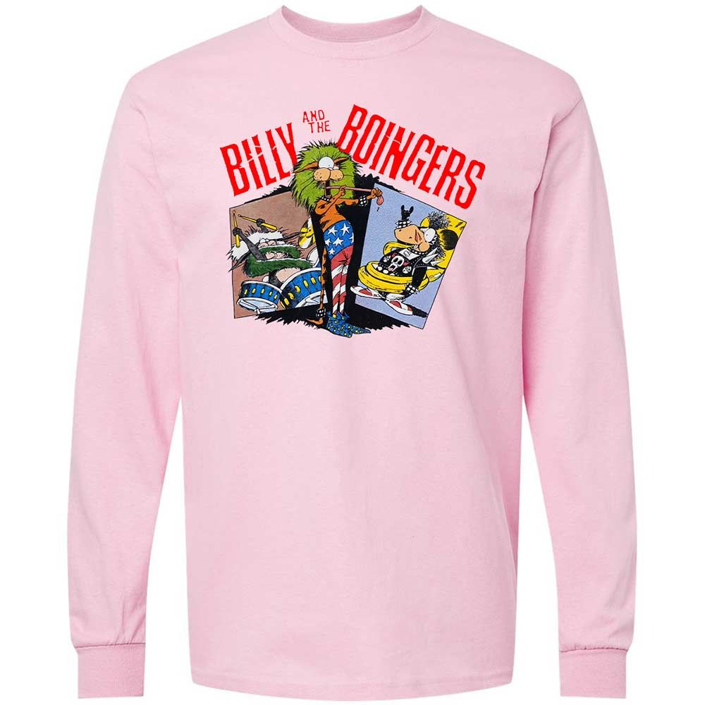 Long Sleeve T-Shirt - BY9T3K3G - Light Pink - 16