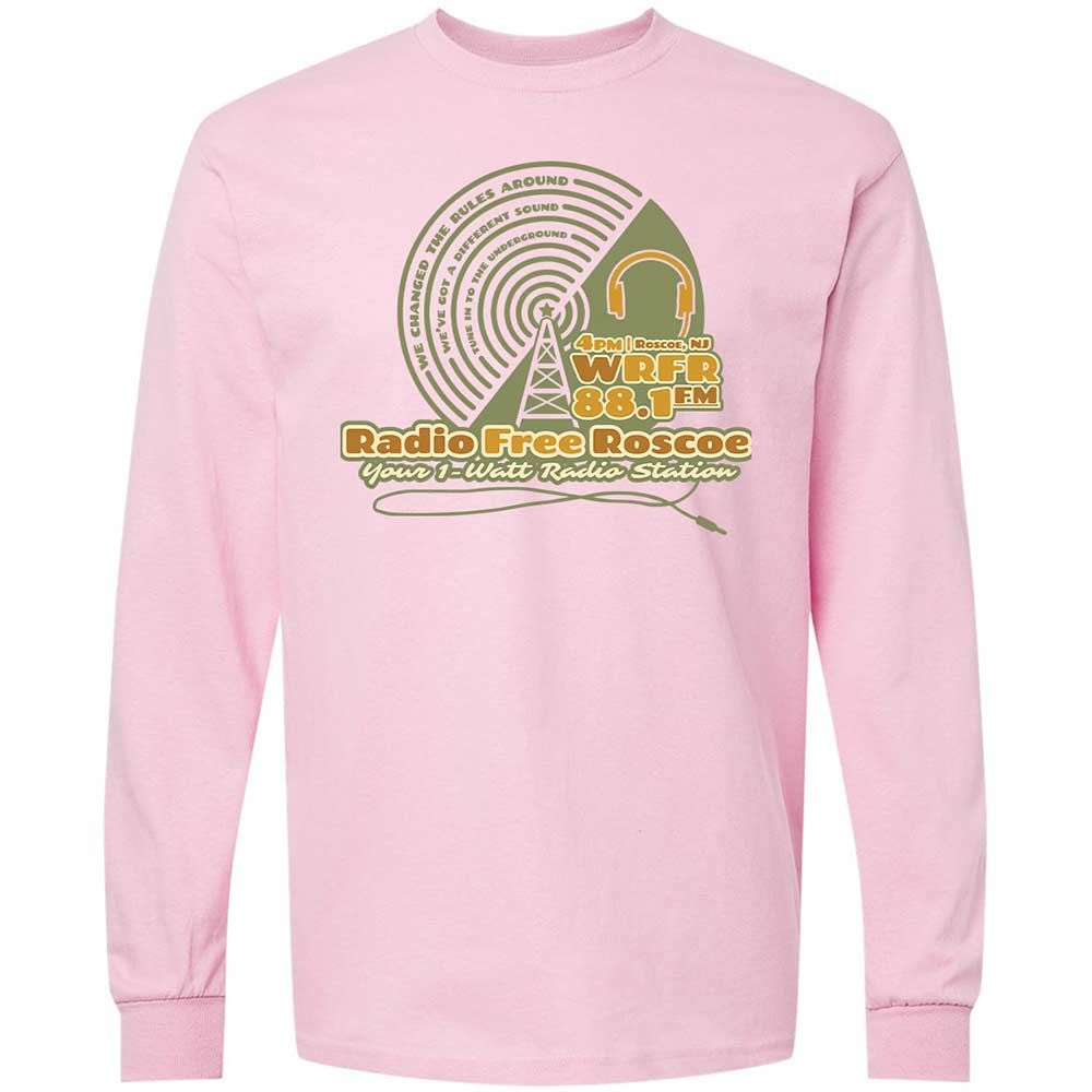Radio Free Roscoe - Light Pink - 16