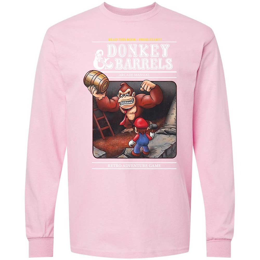 Long Sleeve T-Shirt - CQ2WCYV3 - Light Pink - 16