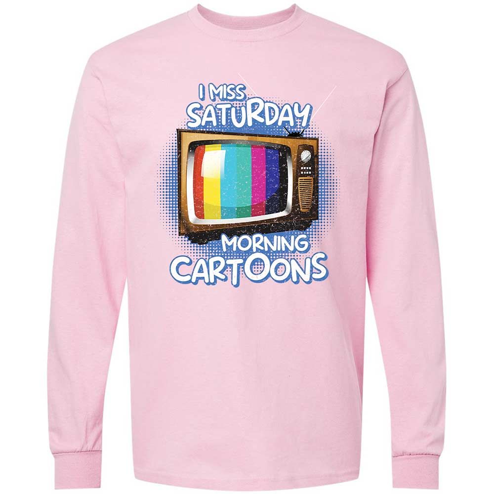 Long Sleeve T-Shirt - RJXH7C78 - Light Pink - 16