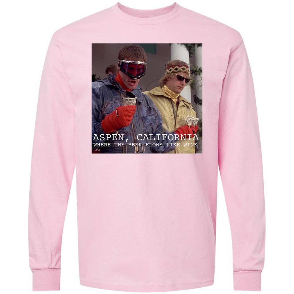 Long Sleeve T-Shirt - 8NG5ZDS5 - Light Pink - 16