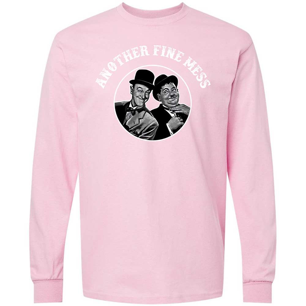 Long Sleeve T-Shirt - B2HC7CUP - Light Pink - 16