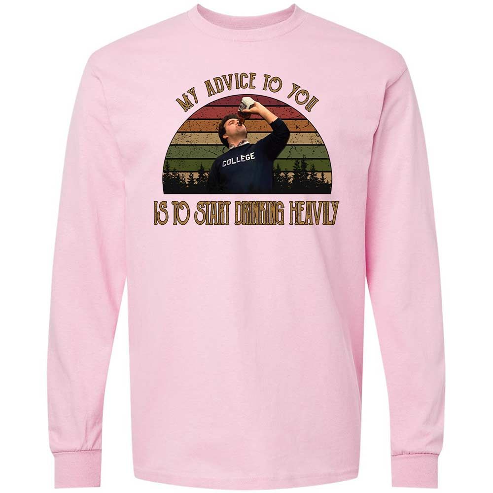 Long Sleeve T-Shirt - XPHL8S83 - Light Pink - 16