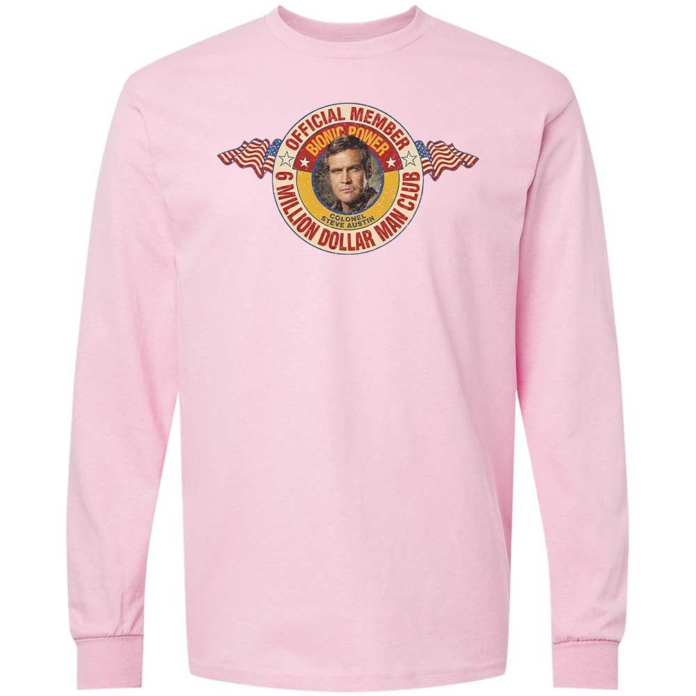 Long Sleeve T-Shirt - D1VGR2YN - Light Pink - 16