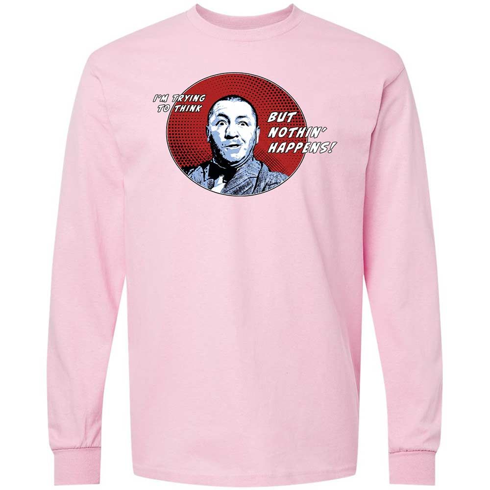 Long Sleeve T-Shirt - EGWHDEAH - Light Pink - 16
