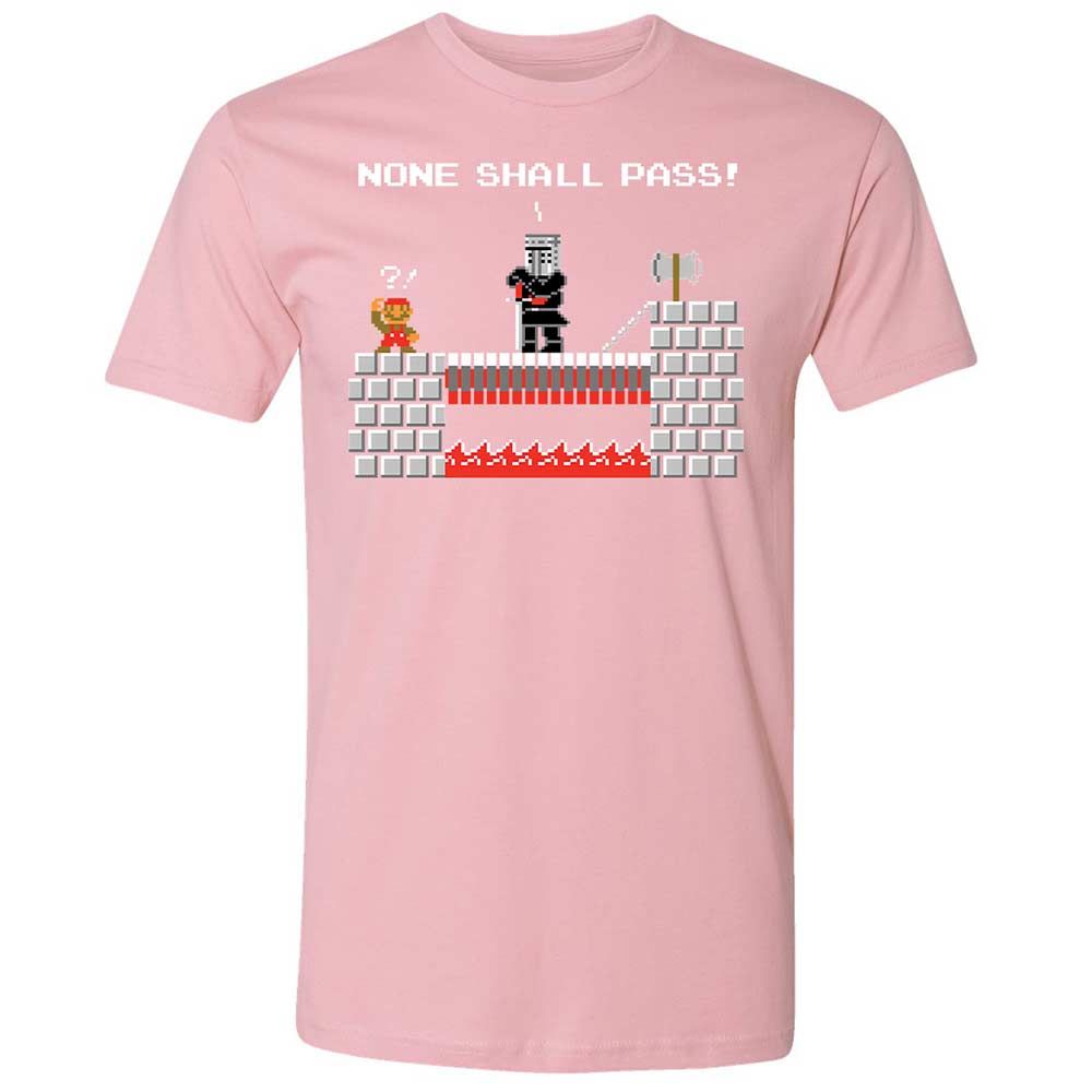 No Plumbers Shall Pass - Light Pink - 16