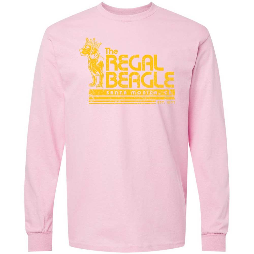 Long Sleeve T-Shirt - YB4FYL88 - Light Pink - 16