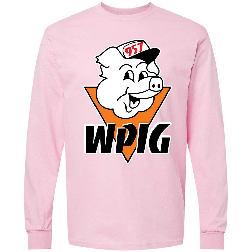 Wpig 95.7 Radio Station - Light Pink - 16