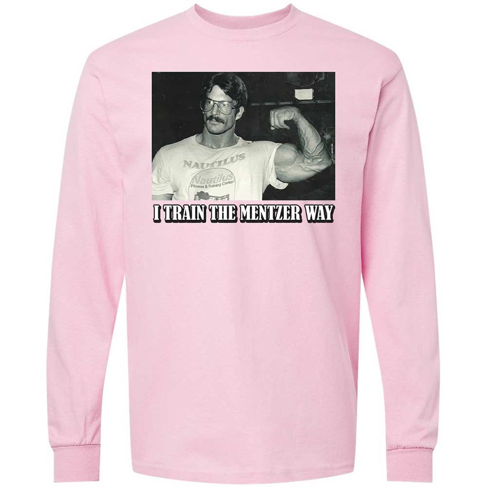 Long Sleeve T-Shirt - EARHATXX - Light Pink - 16