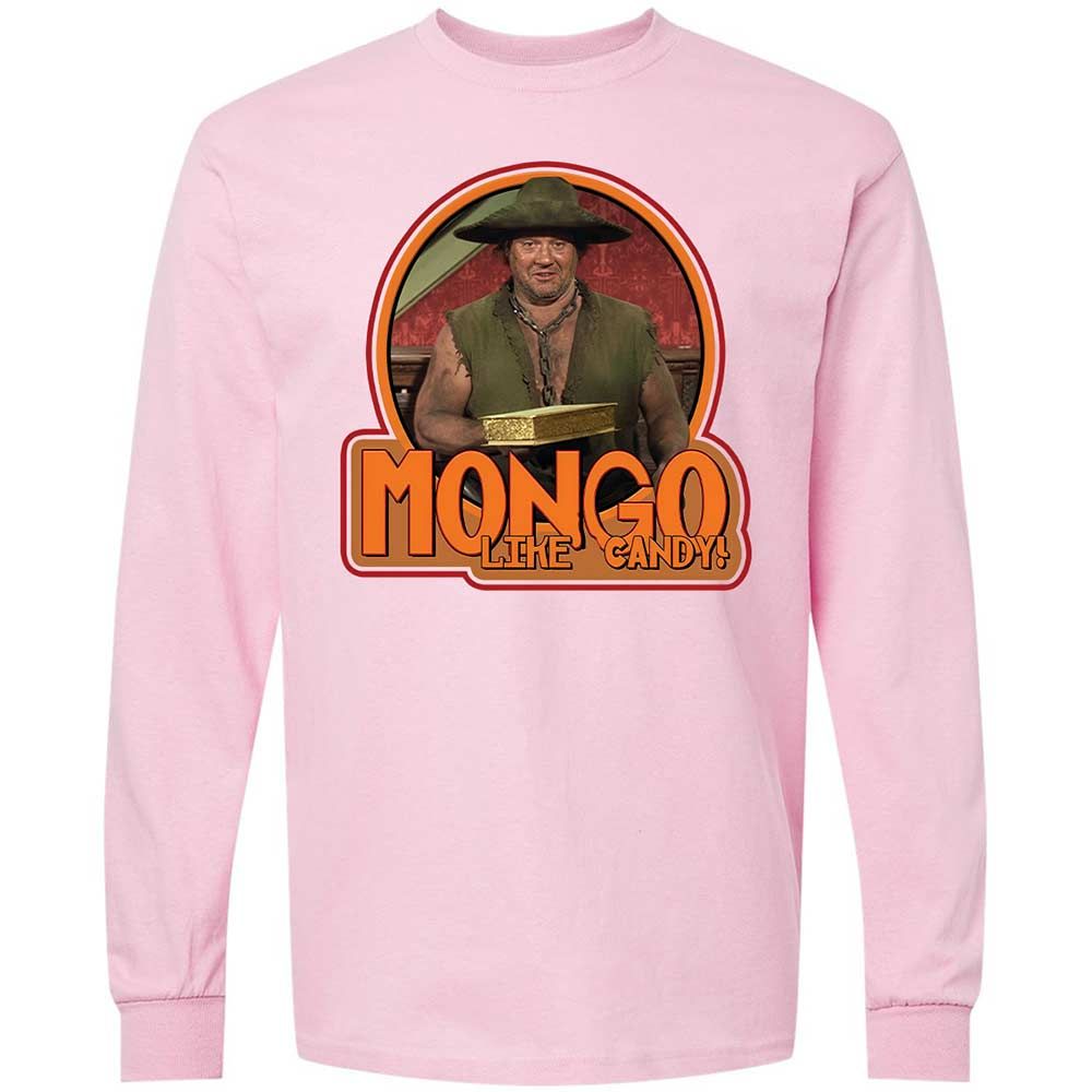 Long Sleeve T-Shirt - B2P8YYX2 - Light Pink - 16