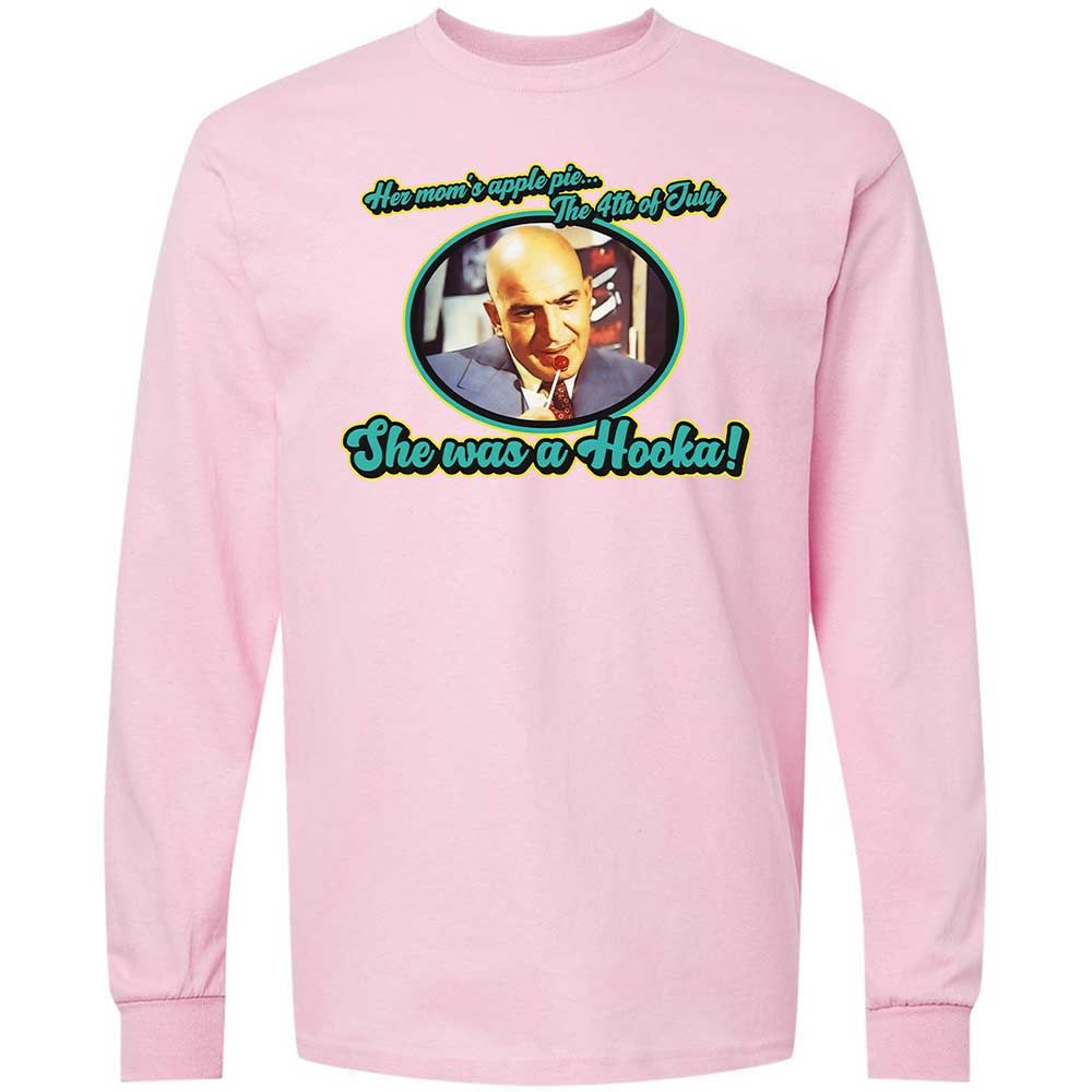 Long Sleeve T-Shirt - LJNX5168 - Light Pink - 16
