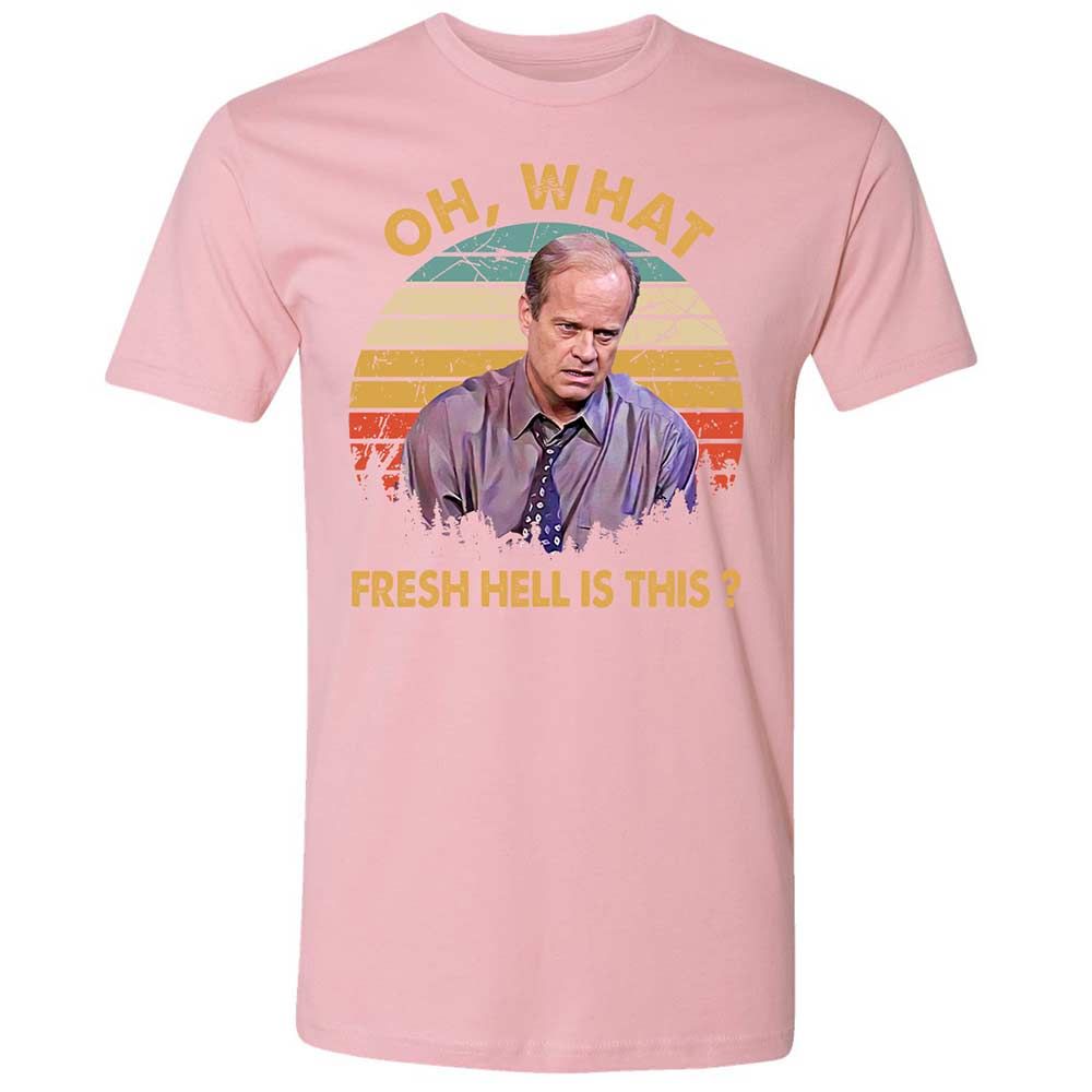 Oh What Fresh Hell Is This - Light Pink - 16