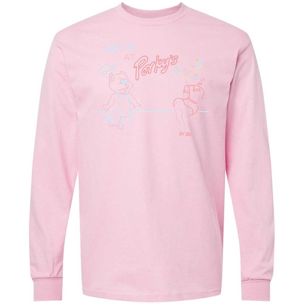 Long Sleeve T-Shirt - D5ZYC1RV - Light Pink - 16