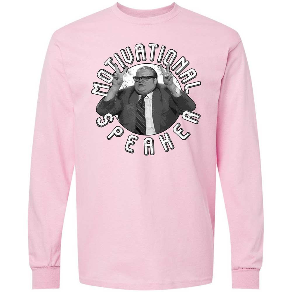 Motivational Speaker - Light Pink - 16