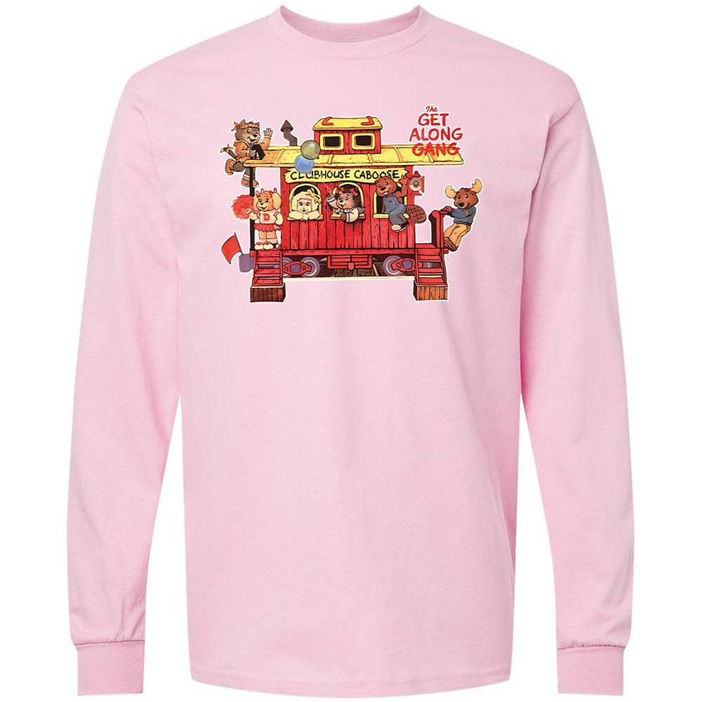 Long Sleeve T-Shirt - PUNVPKXX - Light Pink - 16