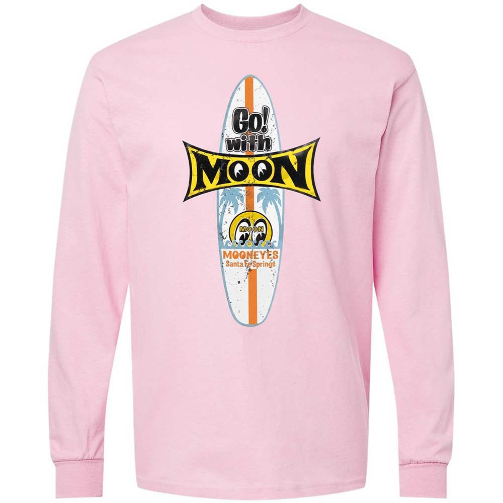 Long Sleeve T-Shirt - VTE6BCCQ - Light Pink - 16