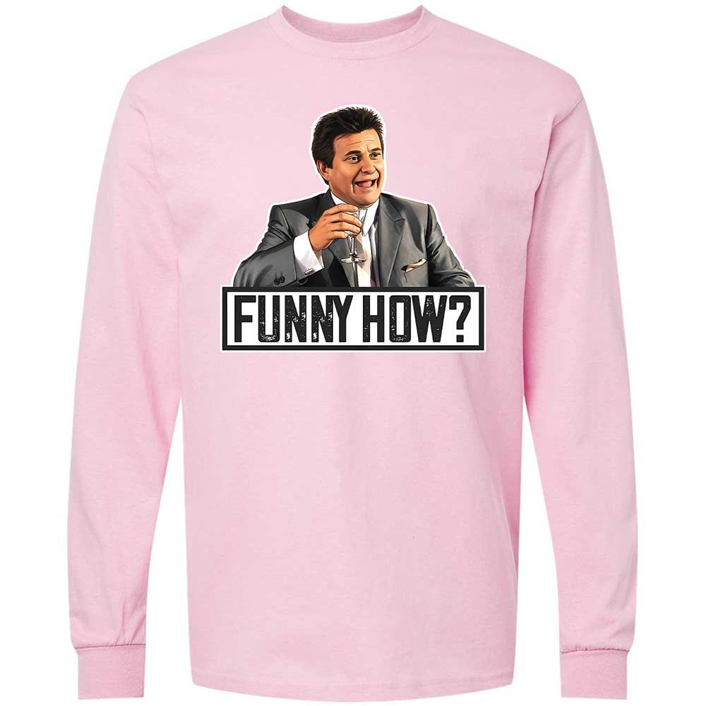 Long Sleeve T-Shirt - M8VDBLZT - Light Pink - 16
