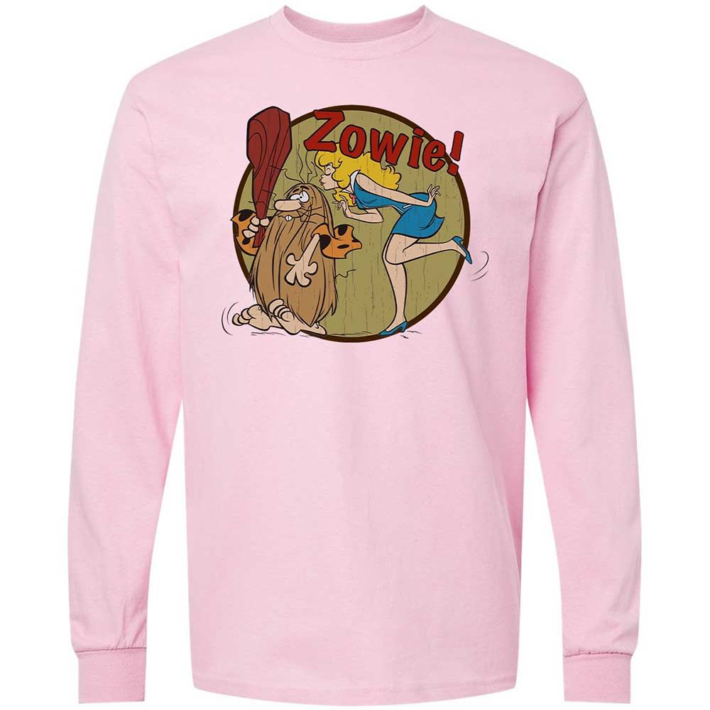 Long Sleeve T-Shirt - HLDUWZ9P - Light Pink - 16
