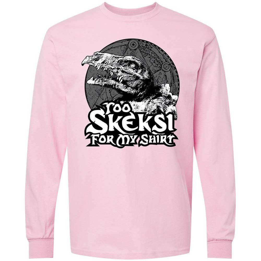 Long Sleeve T-Shirt - GR6HVFYQ - Light Pink - 16