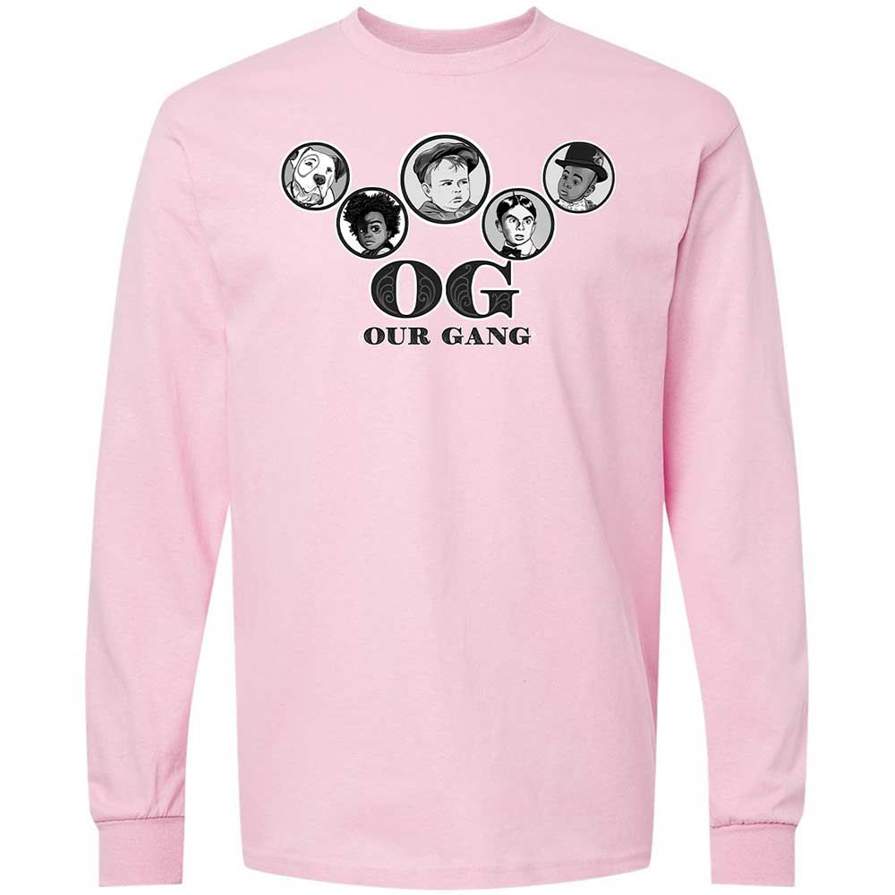Long Sleeve T-Shirt - GJD3BQGJ - Light Pink - 16