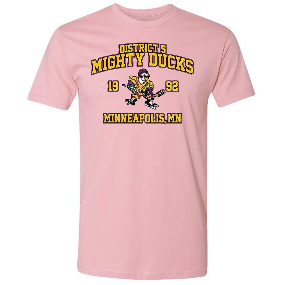 District 5 Ducks - Light Pink - 16