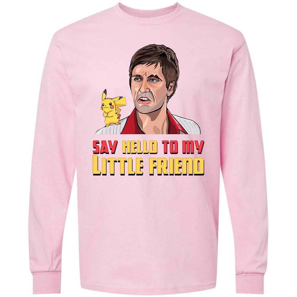 Long Sleeve T-Shirt - PVJX6CV3 - Light Pink - 16