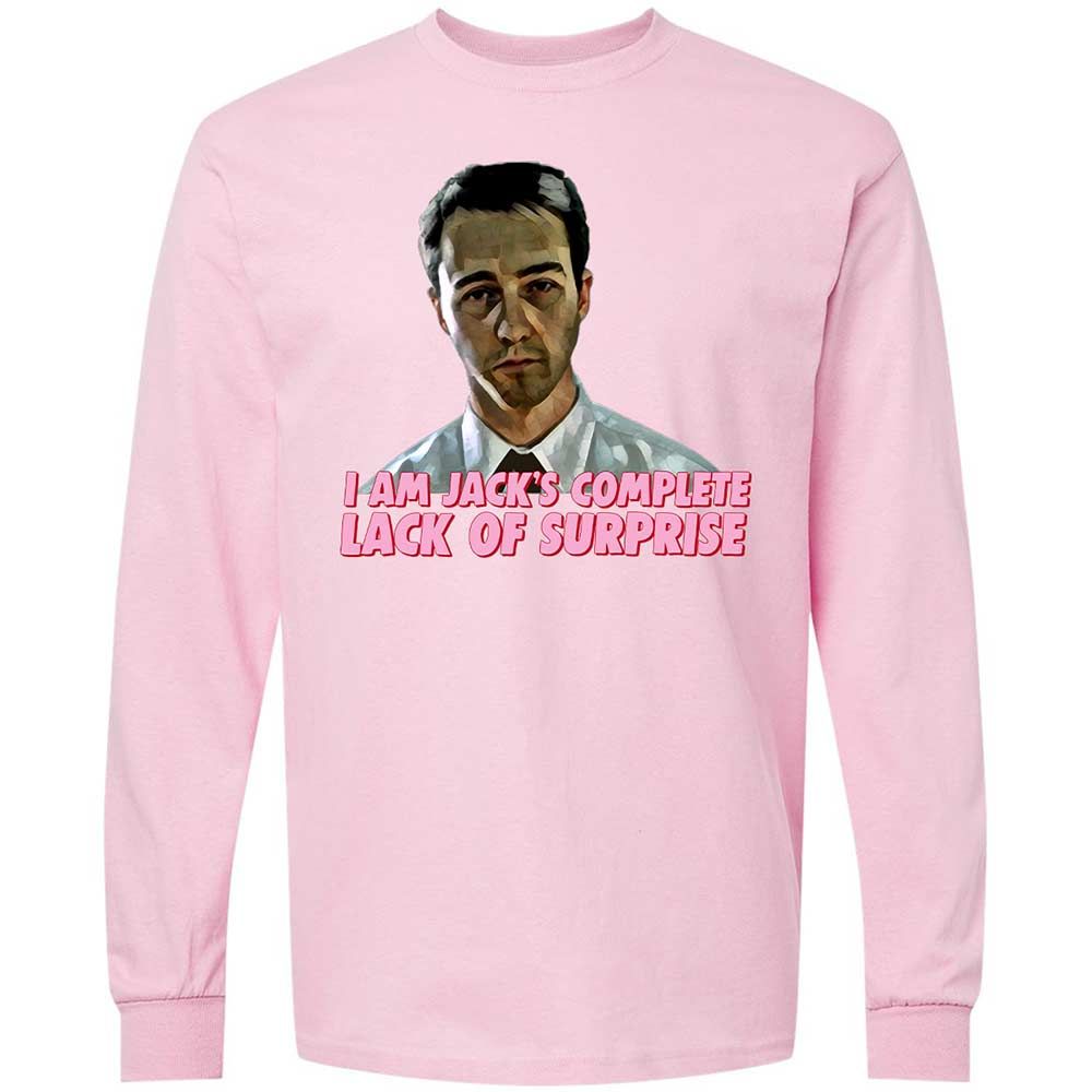 Long Sleeve T-Shirt - KB4JGQEV - Light Pink - 16