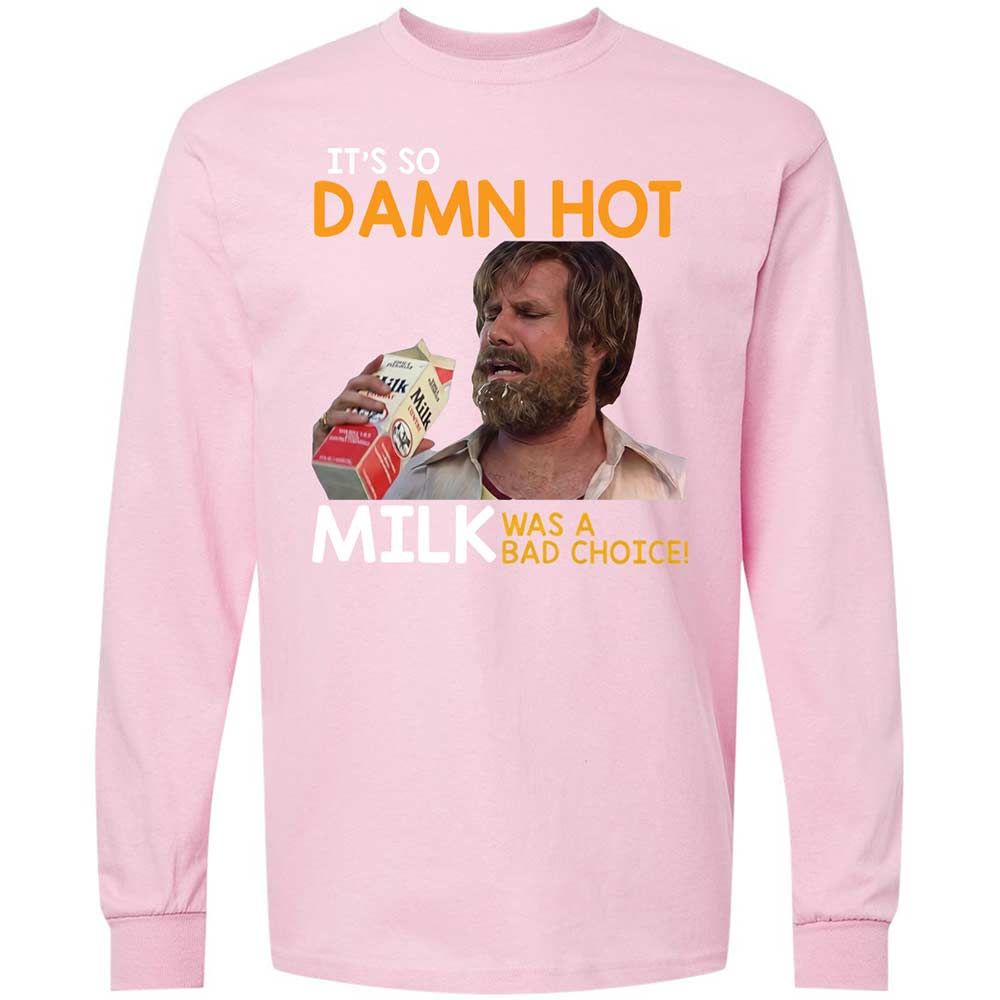 Long Sleeve T-Shirt - Y6UF8TA1 - Light Pink - 16