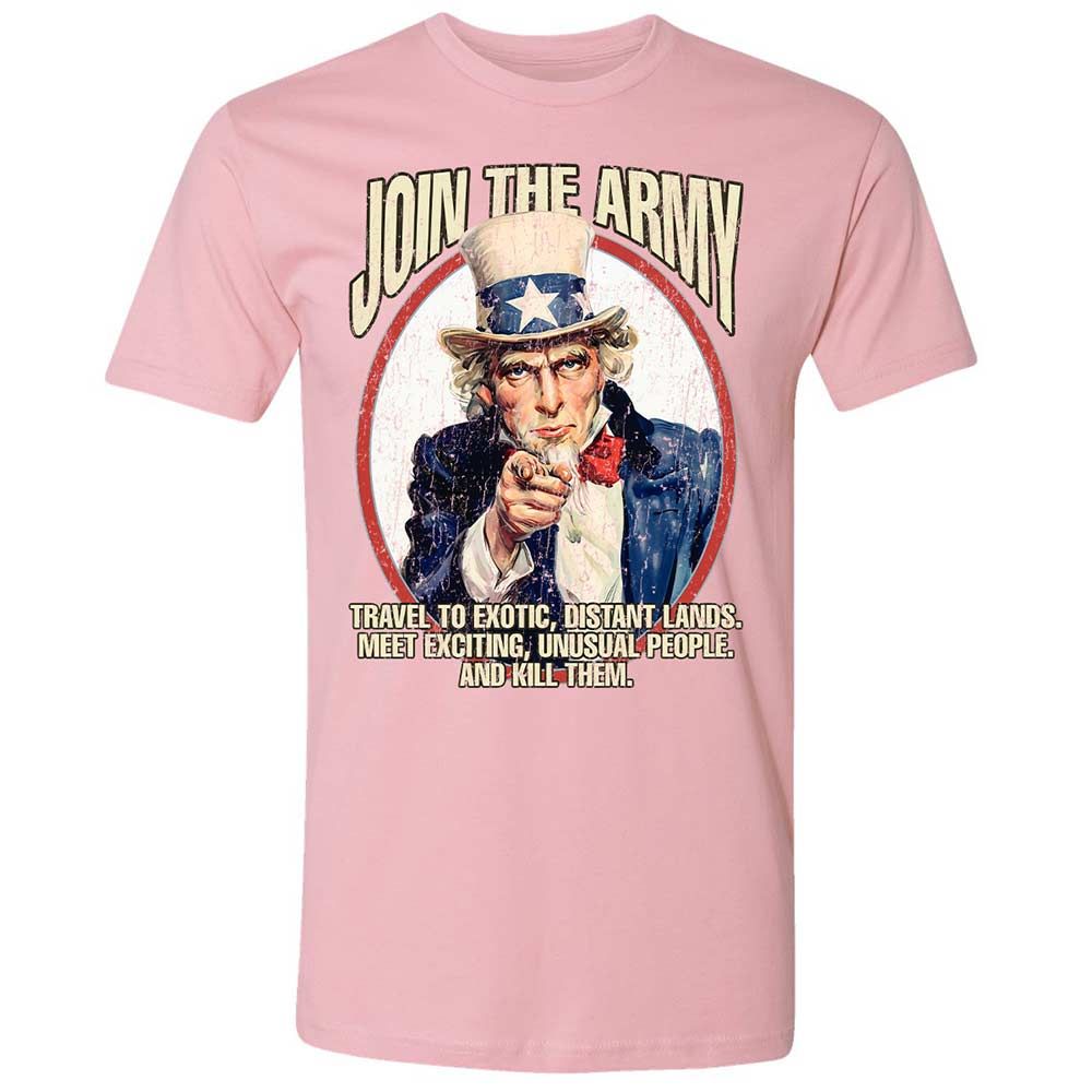 Join The Army - Light Pink - 16