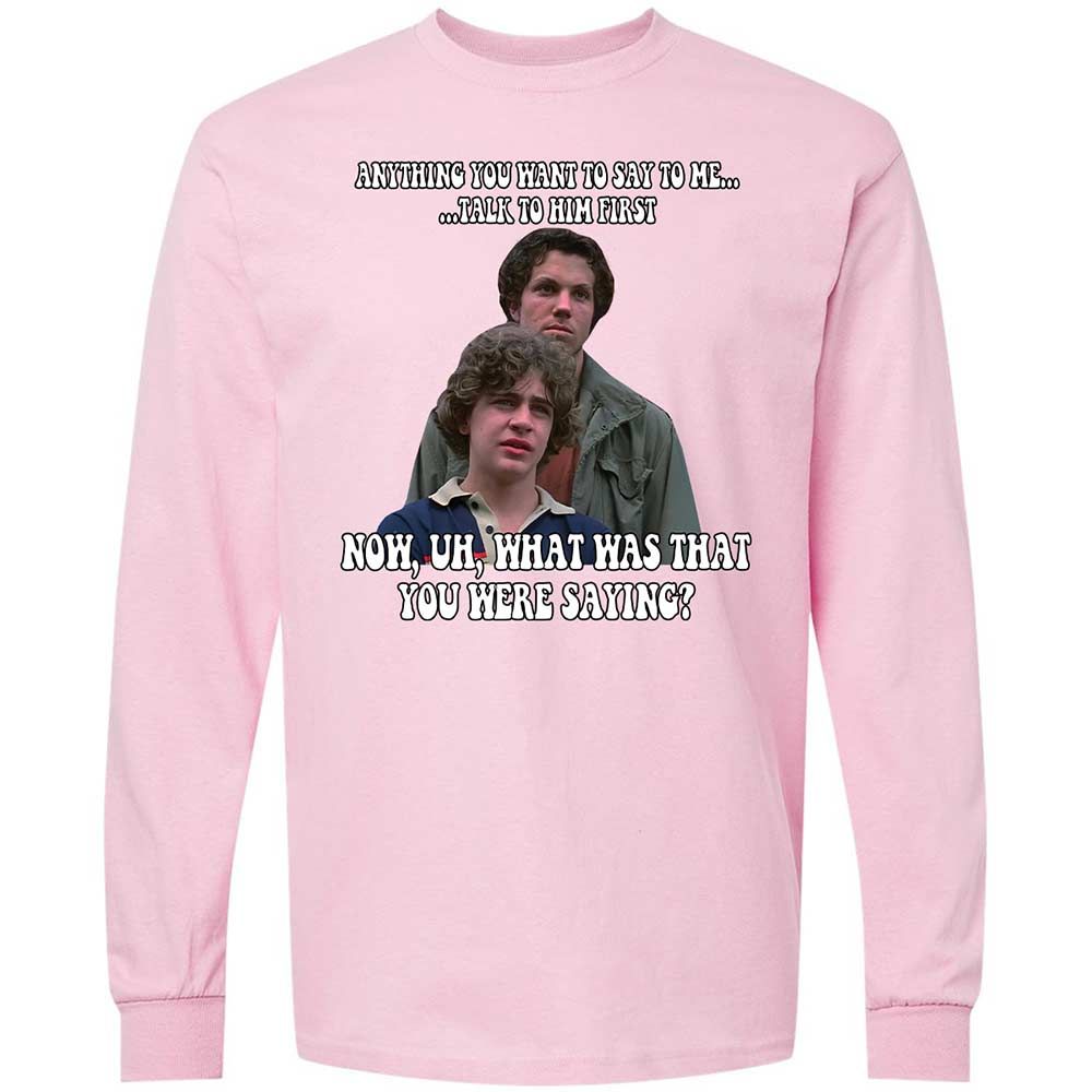 Long Sleeve T-Shirt - TRKG5Y9Z - Light Pink - 16