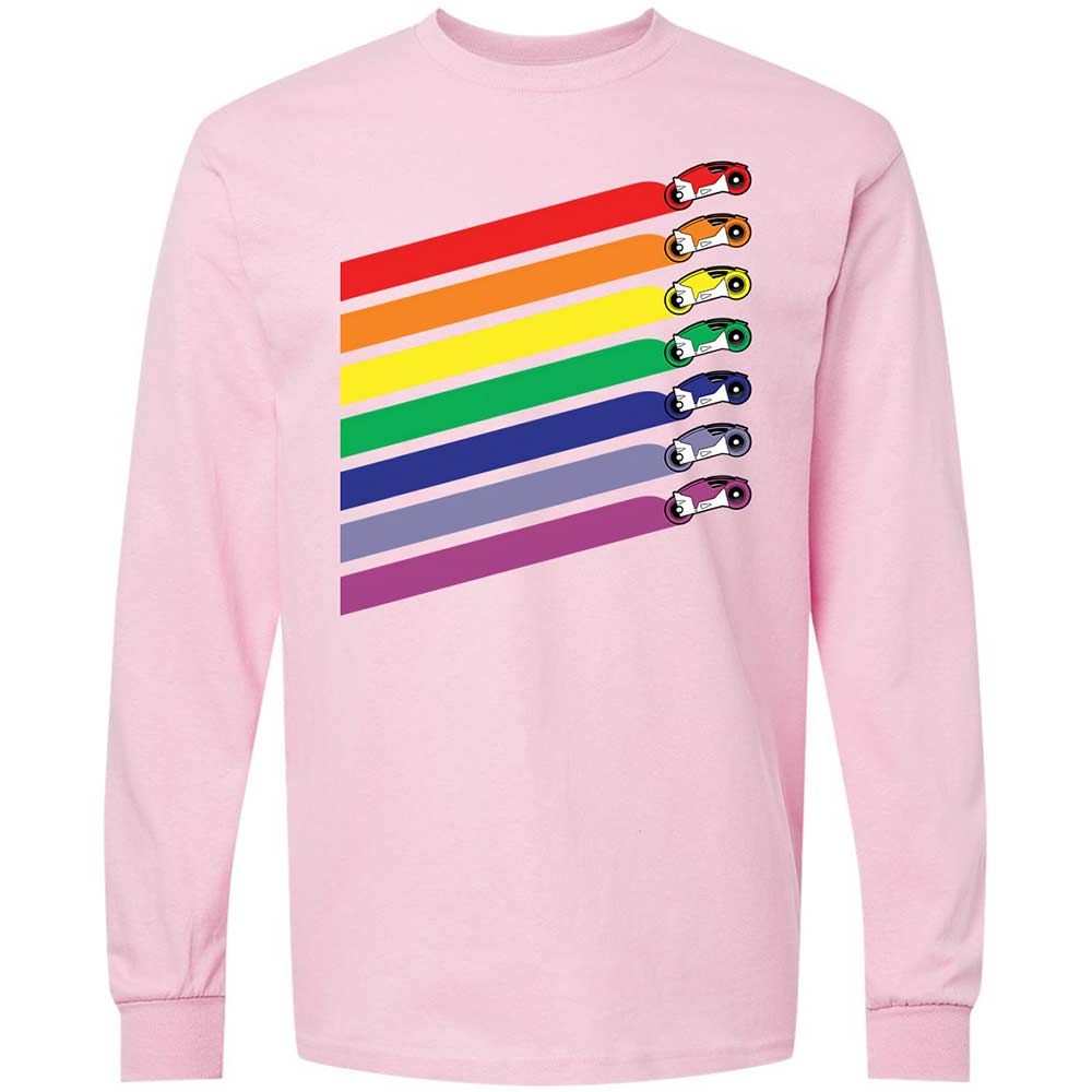 Race The Rainbow - Light Pink - 16