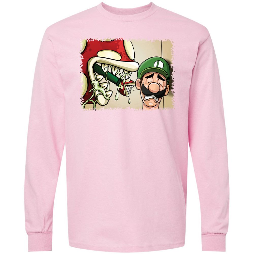 Long Sleeve T-Shirt - 9Y5NWXFU - Light Pink - 16
