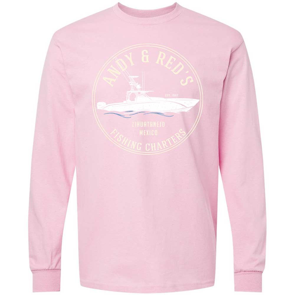 Long Sleeve T-Shirt - E1HF4GDP - Light Pink - 16